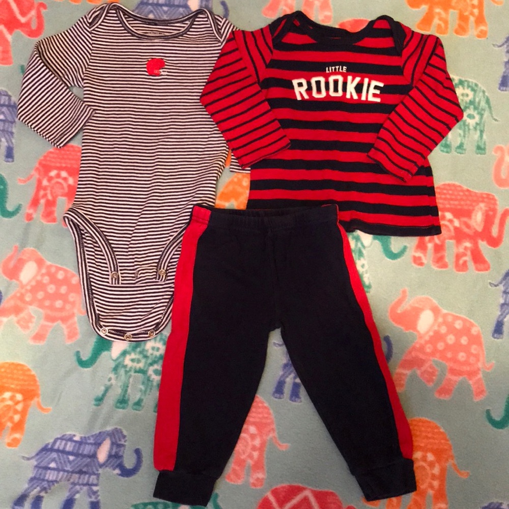 3 piece outfit for infant boy